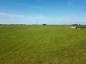 Level grass pitches