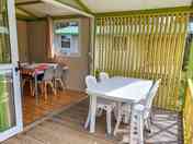 Terrace with dining area
