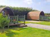 Exterior of the pods