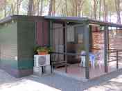 Relax outside the unit