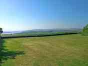 Tent pitches with sea views