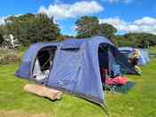 Our spacious pitch