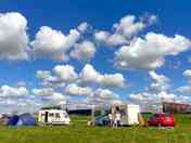 A sunny day on site