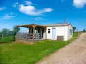 Front view of the static caravan (added by manager 04 Nov 2021)