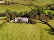 Camping field and adjacent orchard at the Pump House