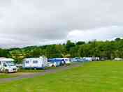 Camping area and adjacent field