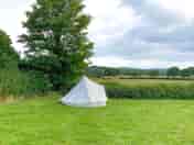 Unfurnished bell tent exterior (added by manager 22 Feb 2023)