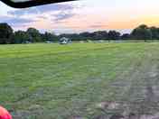 View across the pitches