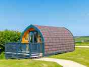 Camping pod exterior