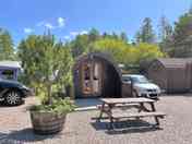 Small ensuite hiker pod