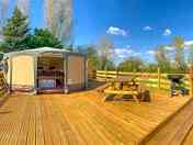 Yurt decking