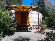 Entrance to the yurt (added by manager 14 Feb 2023)