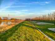 Pitches overlooking the River Reitdiep