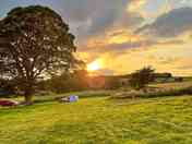 Visitor image of the sunset over Camp
