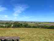 View from the top of the field