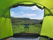 View from my tent.