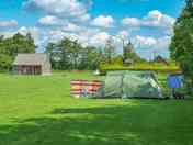 Spacious pitches around a grass field (added by manager 17 Jan 2023)