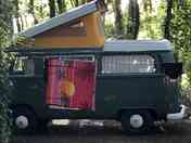 Small camper vans in the petite Foret