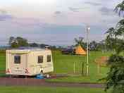 Fully-serviced hardstanding pitches