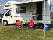 Motorhome serviced pitch with hardstanding and grass (added by manager 11 Jan 2024)