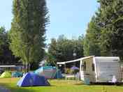 Spacious pitches