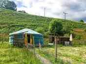 Approach to the yurt
