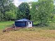 Original yurt from Mongolia (insulated with wool, handpainted and very cosy) (added by manager 06 Oct 2022)