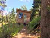 Front door of The Hideaway