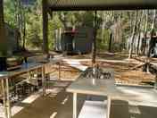 The camp kitchen