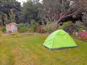 Tent pitch
