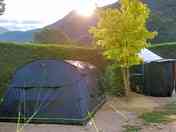 Tent pitch
