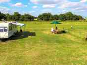Plenty of room to spread out on supersized pitches