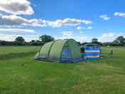 Spacious campsite