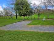 Gravel motorhome pitch