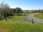 Hardstanding and grass pitches