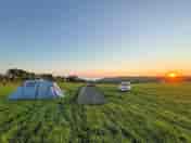 Visitor image of the campsite on a summer evening (added by manager 13 Jan 2023)
