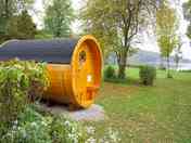 Outside the pod