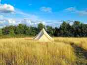 Unfurnished bell tent exterior (added by manager 26 Jul 2023)