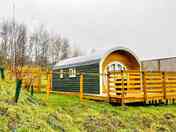 Each pod has private decking