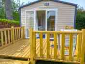 Caravan decking