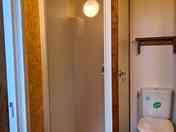 Private loo and shower for your pitch