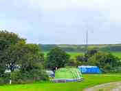 View from the top of the site