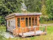Hut made from local woods