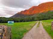 Campsite entrance