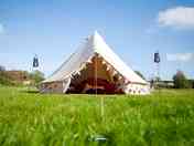 View of the interior of a bell tent (illustrative photo only - decor subject to change) (added by manager 18 Mar 2019)