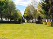 Generously-sized grass pitch