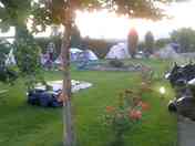 Space for tents