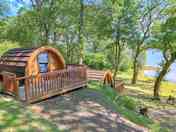 Pods overlooking Loch Awe