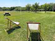 Electric hook up tents