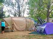 Spacious pitches with electricity